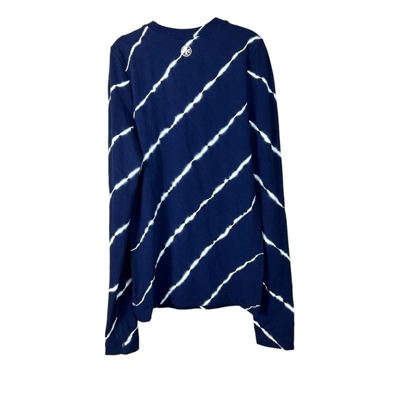 TORY BURCH SPORT Tie-Dye Seamless Long Sleeve Crew Neck Top - Picture 3 of 8